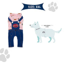 Fashionable Four-Legged Jumpsuit for Pets