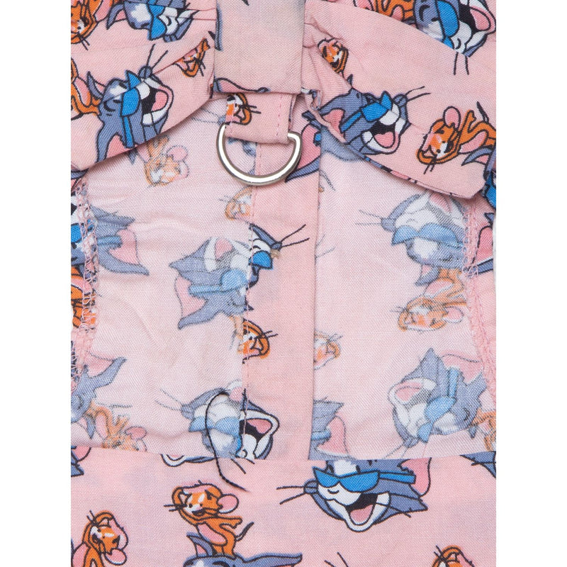 Tom and Jerry Print Cotton Dress for Dog And Cats