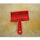 Pet Slicker Brush for Cats & Dogs, Sheepskin Rug Cleaner Large)