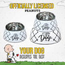 Sturdy Melamine Dog Bowl