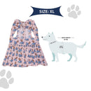 Tom and Jerry Print Cotton Dress for Dog And Cats