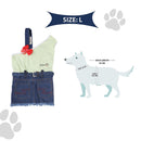 Denim Dress With Pocket For Pets