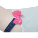 Denim Dress With Pocket For Pets