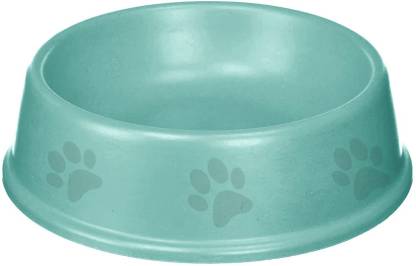 Emily Pets Single Round Bowl dog food bowls to prevent the bowl from slipping (200 ml Yellow,Blue,Green)S,M,L