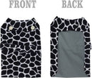 Leopard Print Velvet Jacket for Dogs