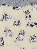 Stylish Cotton Dog Frock with Cool doggie print