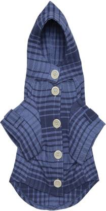 Lulala Hoodie for Dog, Cat  (SKYBLUE&GREY) XS,S,M,L,XL