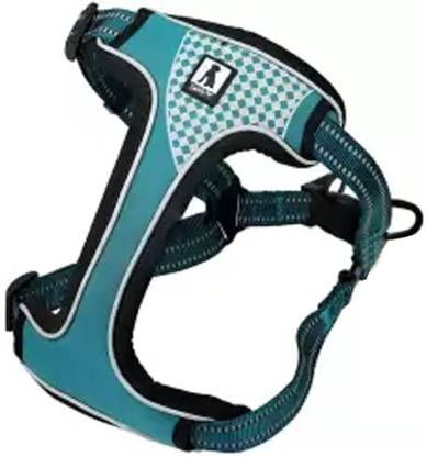 Emily Pets Dog Chest Body Belt Adjustable Harness For Pets (Large, Black,Red,Light Green,Dark Green)