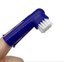 Soft Dog Finger Toothbrush (Pack of 2, Color May Vary)