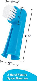 Soft Dog Finger Toothbrush (Pack of 2, Color May Vary)