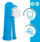 Soft Dog Finger Toothbrush (Pack of 2, Color May Vary)